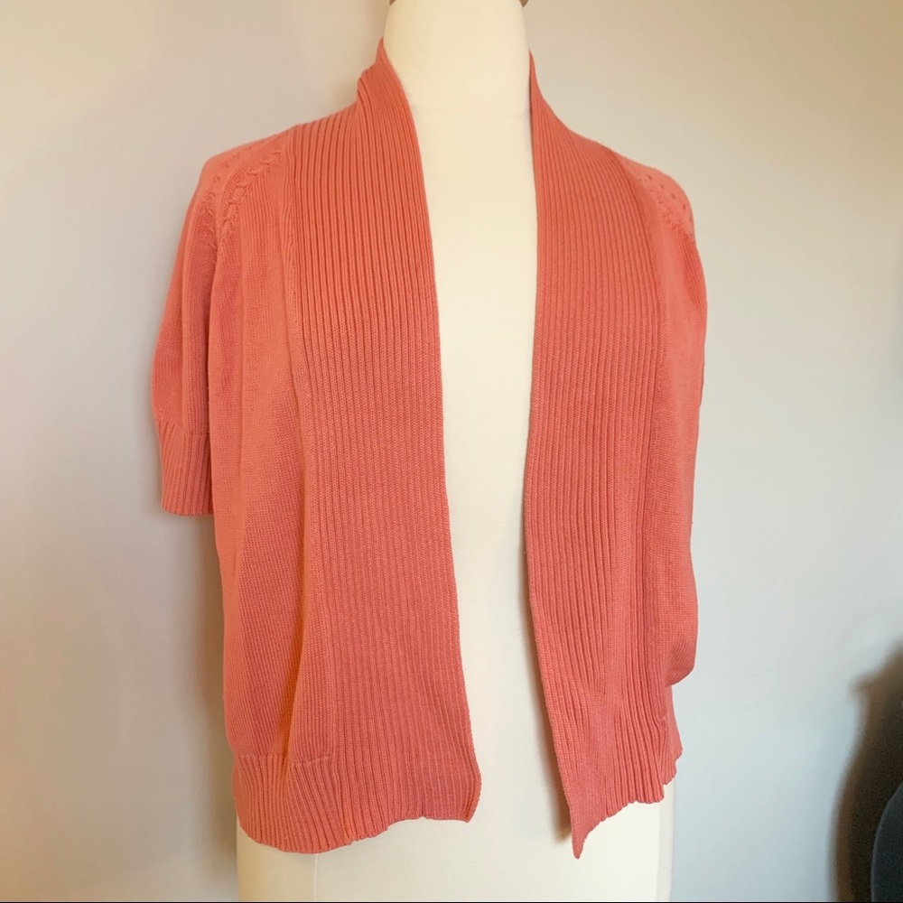 Talbots Open Front Knit Cardigan | Size X (14)